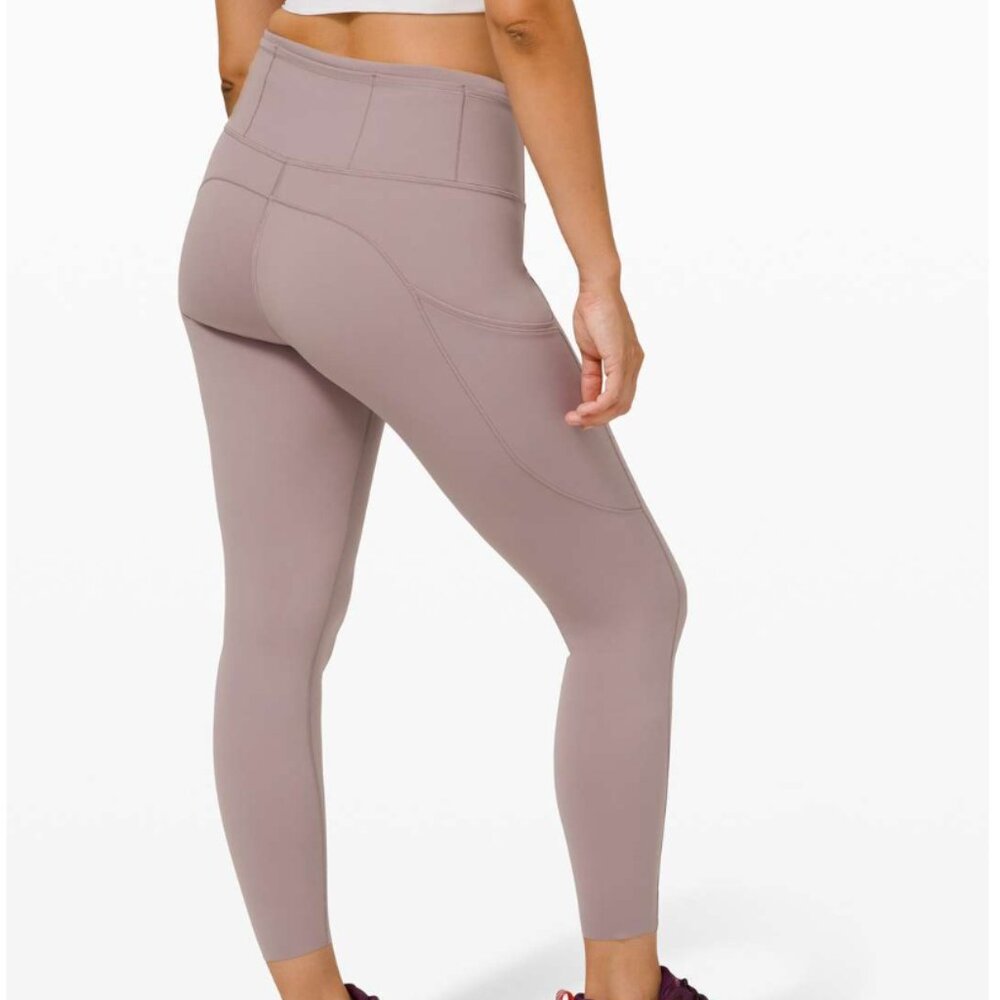 Lululemon Fast and Free Tight II 25" *Non-Reflective Nulux Violet Verbena